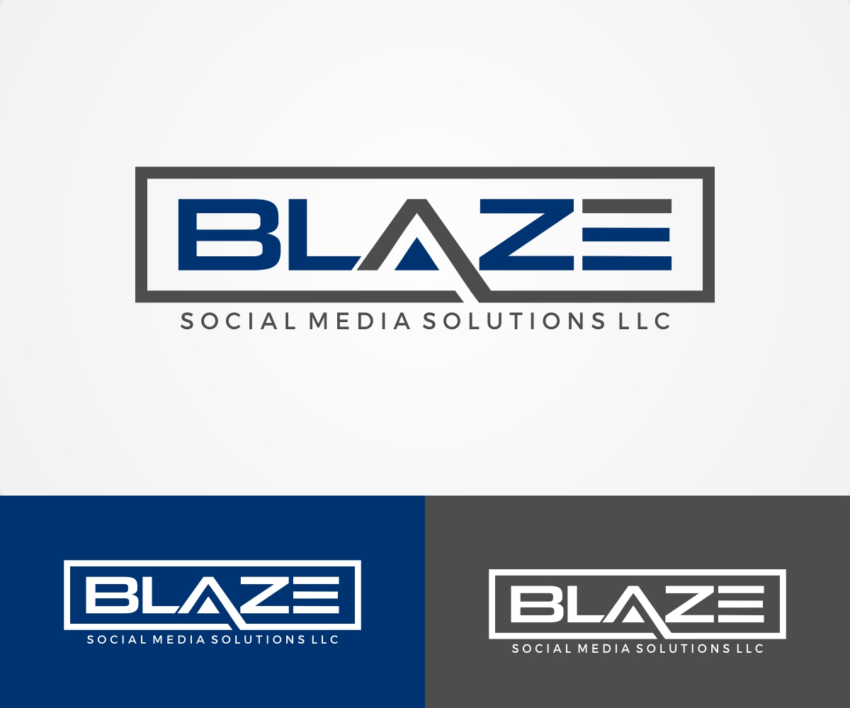 Logo Design by Liyana for BLAZE Social Media Solutions LLC | Design #12395640