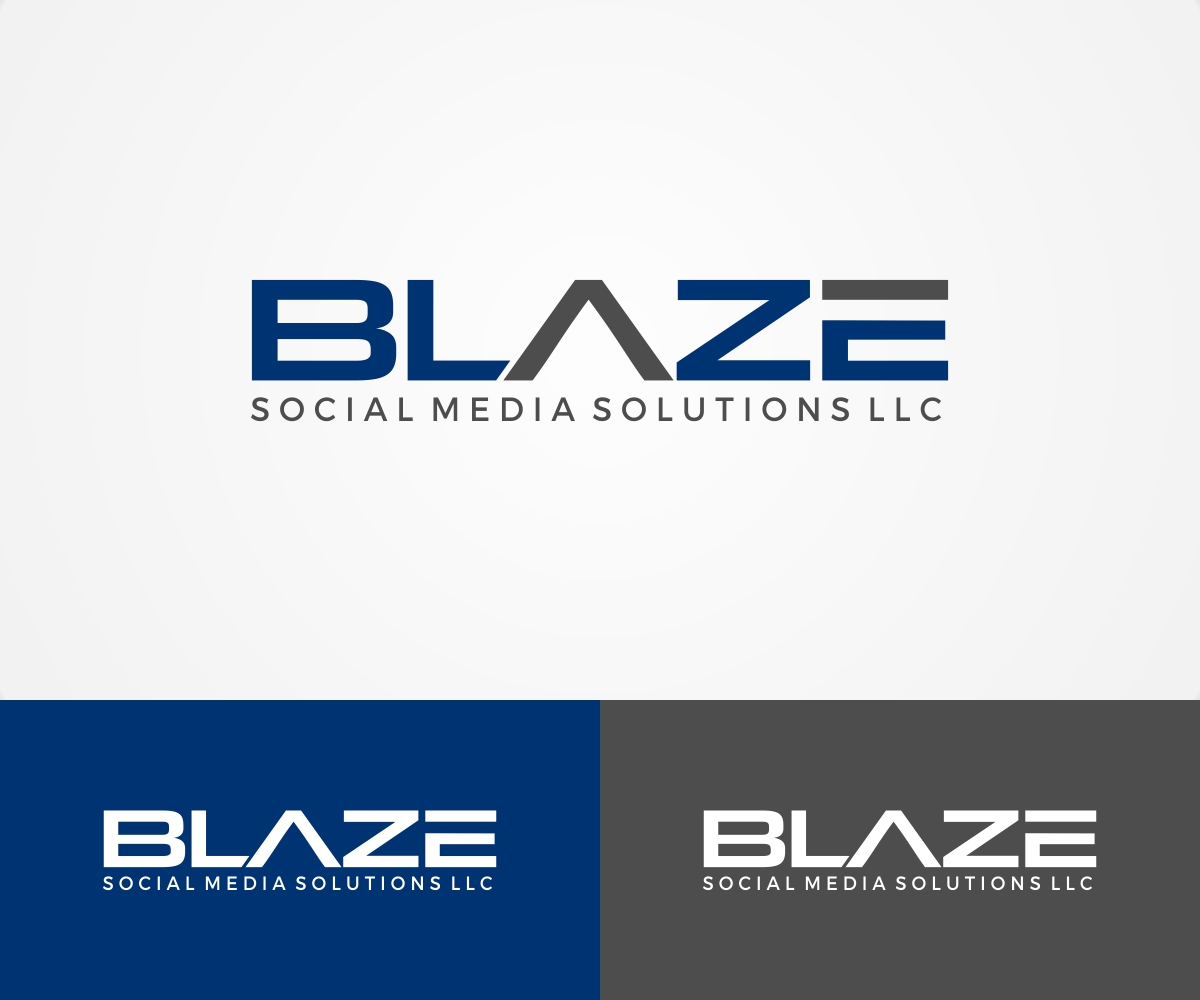 Logo Design by Liyana for BLAZE Social Media Solutions LLC | Design #12395641
