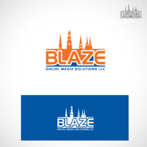 Logo-Design von creativelogodesigner86 für BLAZE Social Media Solutions LLC | Design #12388901
