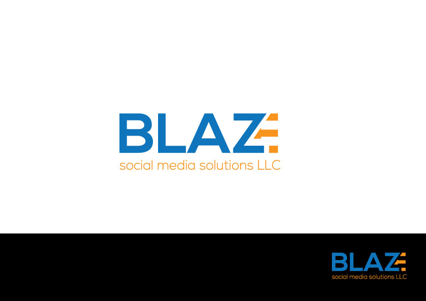 Diseño de Logo por mriduldas840 para BLAZE Social Media Solutions LLC | Diseño #12393596