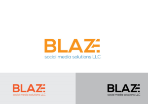 Logo-Design von mriduldas840 für BLAZE Social Media Solutions LLC | Design: #12394647