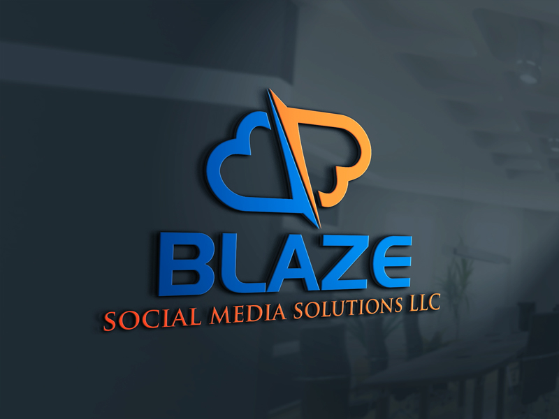 Diseño de Logo por H M SUMON para BLAZE Social Media Solutions LLC | Diseño #12392917