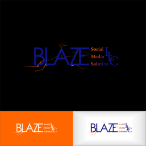 Logo-Design von Nupur yadav für BLAZE Social Media Solutions LLC | Design #12393399