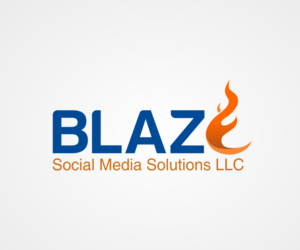 Logo-Design von AisRafa.com für BLAZE Social Media Solutions LLC | Design #12406059