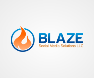 Logo-Design von AisRafa.com für BLAZE Social Media Solutions LLC | Design: #12406077