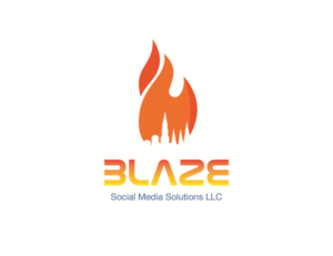 Logo-Design von Rim Nation Design für BLAZE Social Media Solutions LLC | Design #12396173