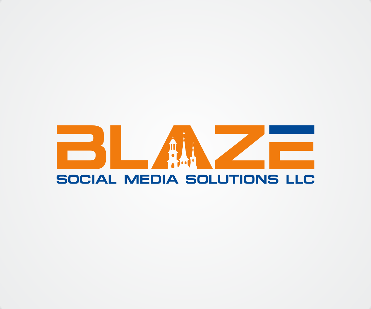 Diseño de Logo por Khalik para BLAZE Social Media Solutions LLC | Diseño #12406181