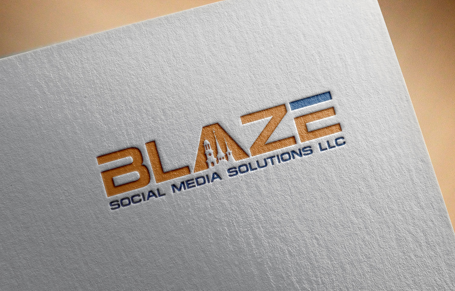 Diseño de Logo por Khalik para BLAZE Social Media Solutions LLC | Diseño #12406182
