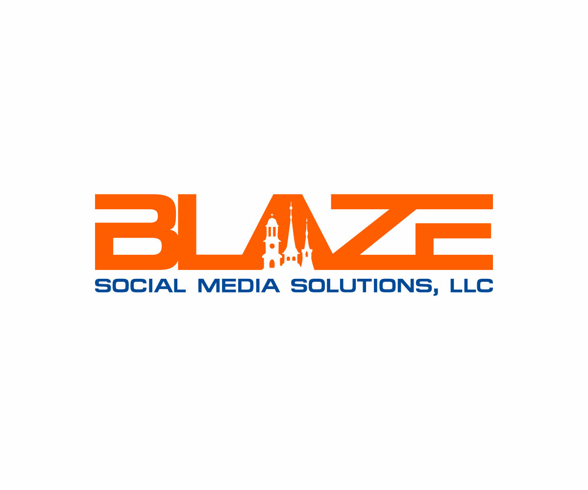 Logo Design by Khalik for BLAZE Social Media Solutions LLC | Design #12464891