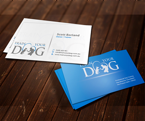 Business Card Design by Turkii for Train Your Dog | Design: #2429733