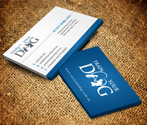 Business Card Design by Owaisias for Train Your Dog | Design: #2437434