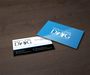 Train Your Dog Business card design  | Business Card Design by FutureDesigne
