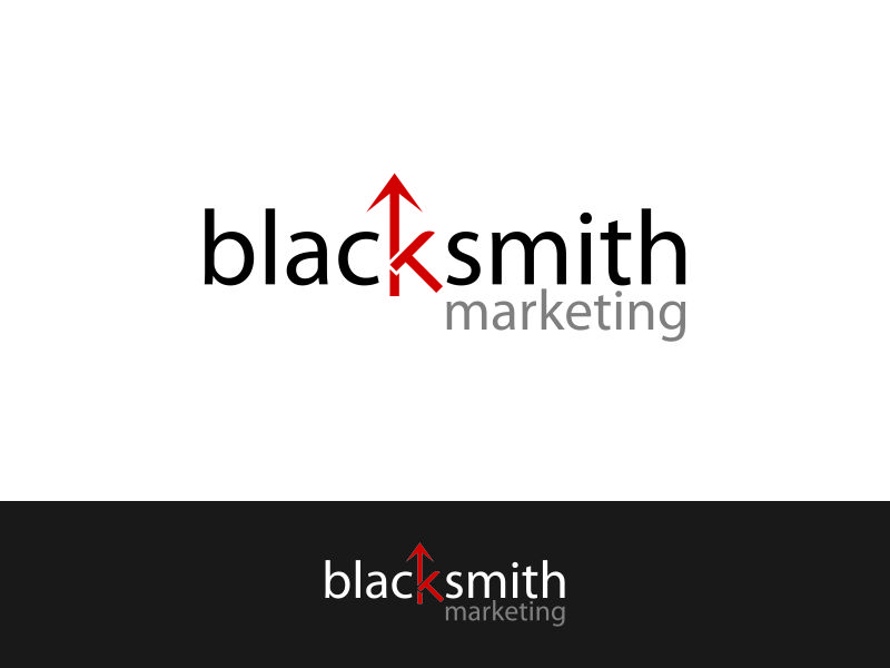 Logo Design by Alfa for Blacksmith Marketing | Design #538371