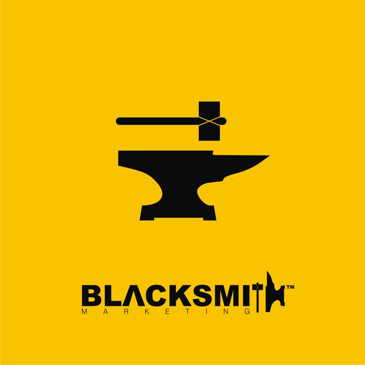 Logo Design by DDD for Blacksmith Marketing | Design #525467