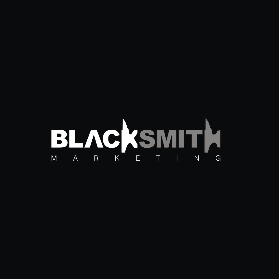 Logo Design by DDD for Blacksmith Marketing | Design #531074