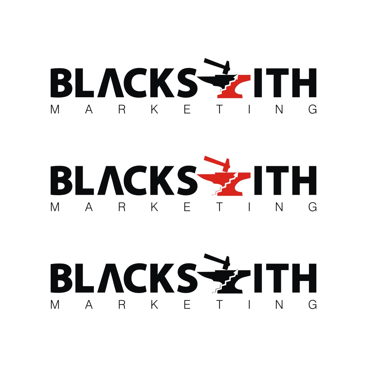 Logo Design by DDD for Blacksmith Marketing | Design #536069