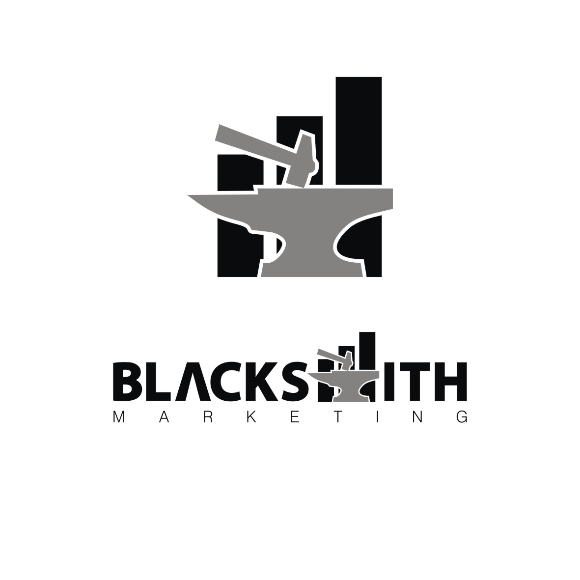 Logo Design by DDD for Blacksmith Marketing | Design #536078