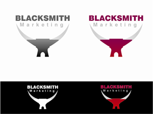 Diseño de Logo por OUT of BOX.d para Blacksmith Marketing | Diseño: #534600