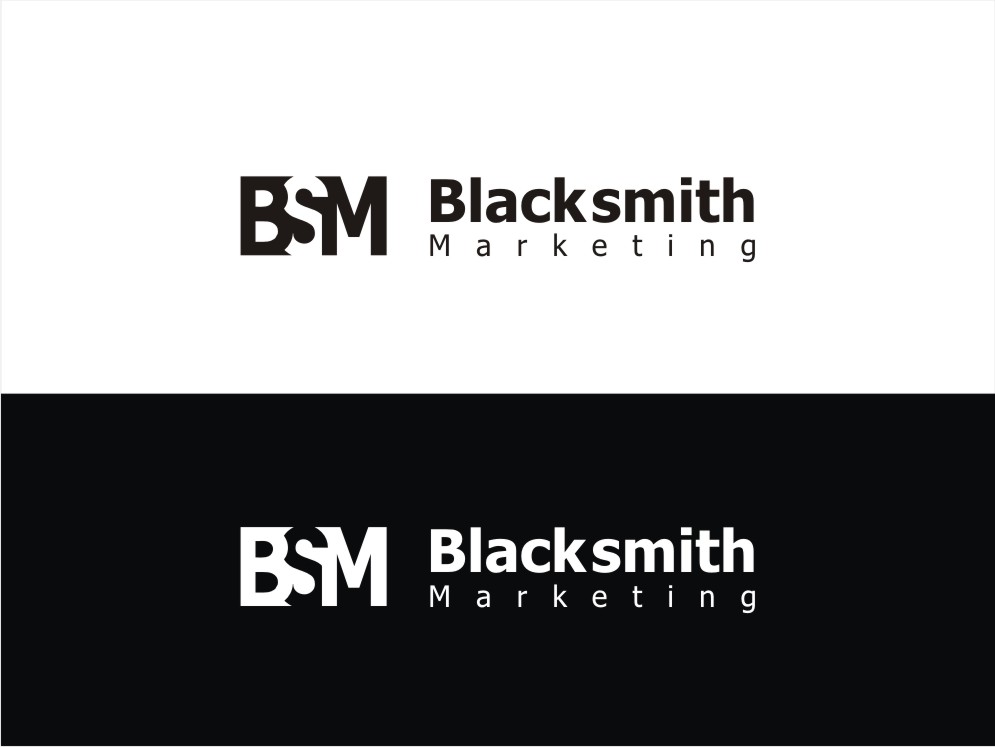 Logo Design by Logocraft for Blacksmith Marketing | Design #536949