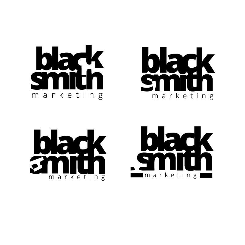 Logo Design by ziza for Blacksmith Marketing | Design #527517
