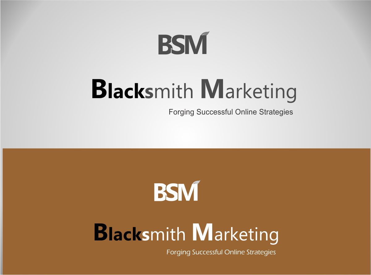 Logo Design by Naavyd for Blacksmith Marketing | Design #538585