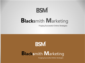 Diseño de Logo por Naavyd para Blacksmith Marketing | Diseño: #538585