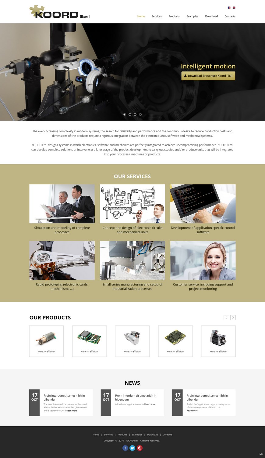 Web Design by pb for Koord Sàrl | Design #12402949