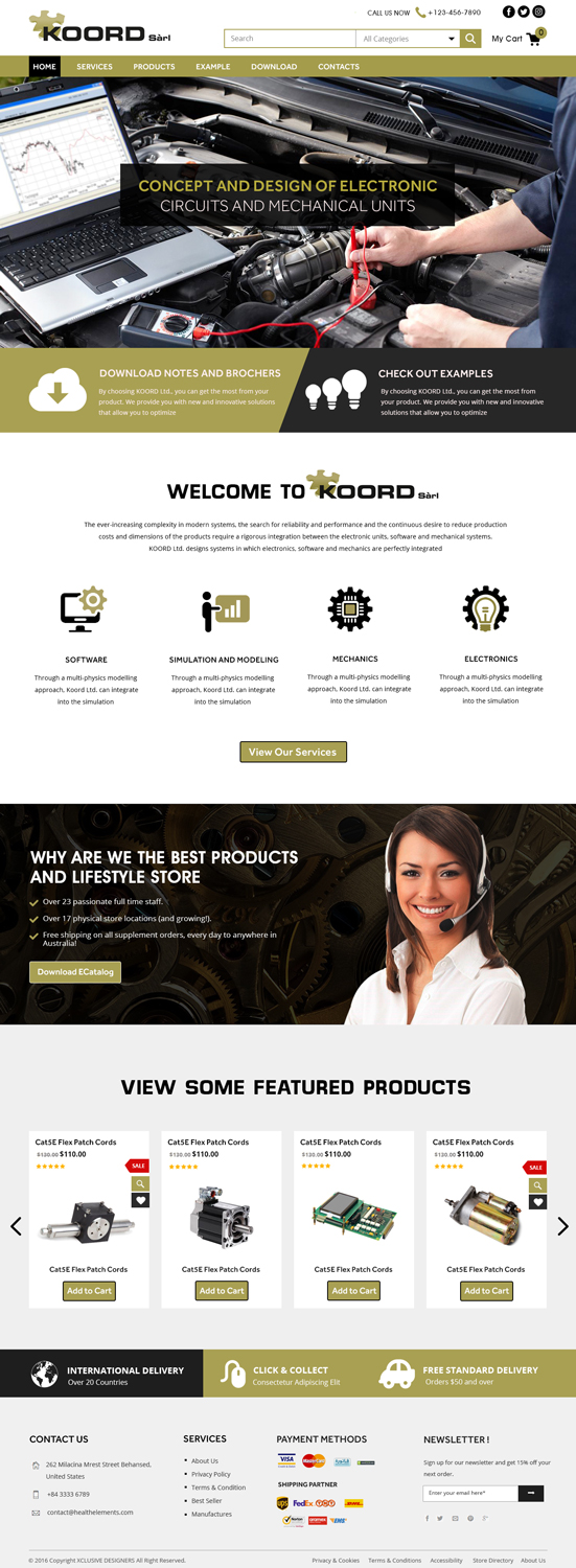 Web Design by Xclusive Designers for Koord Sàrl | Design #12421836