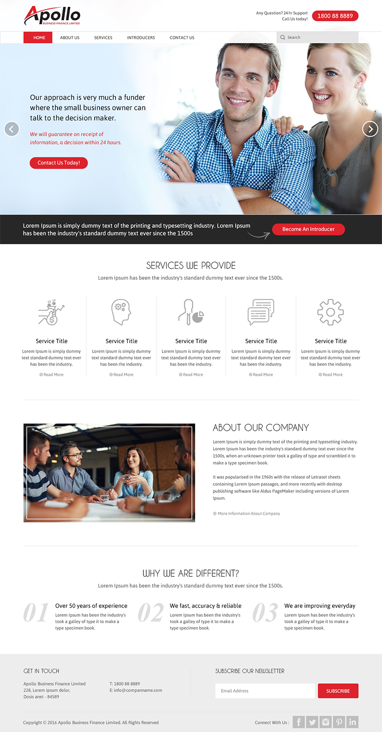 Web Design by RupalTechno for this project | Design #12419518