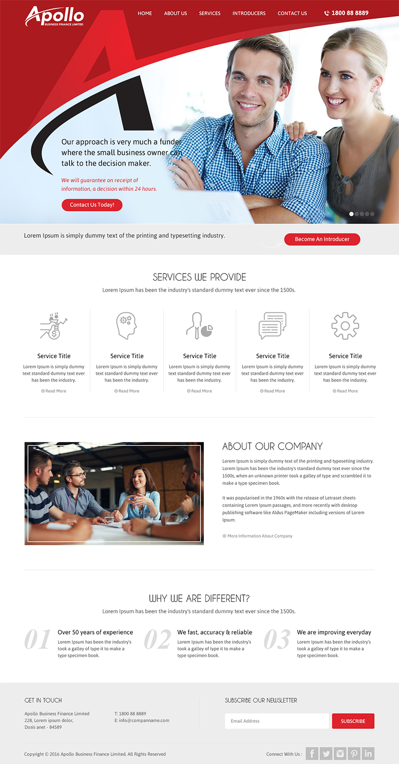 Diseño Web por RupalTechno para este proyecto | Diseño #12420828