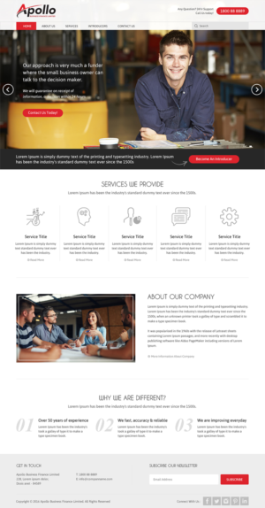 Web Design by RupalTechno for this project | Design: #12421913