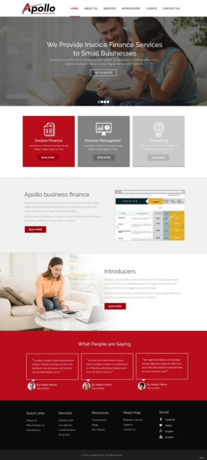 Web Design by pb for this project | Design: #12413386