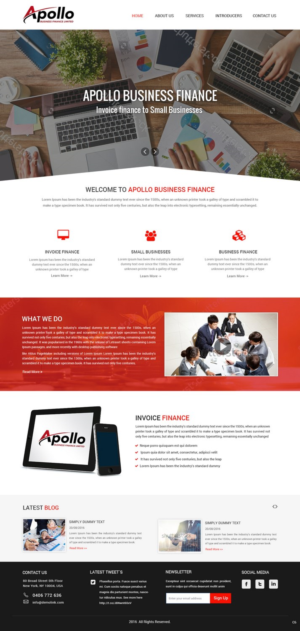 Web Design by pb for this project | Design: #12413389