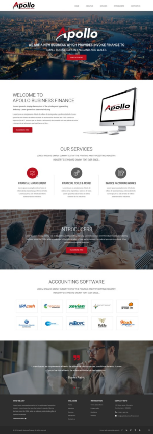 Web Design by pb for this project | Design: #12413391