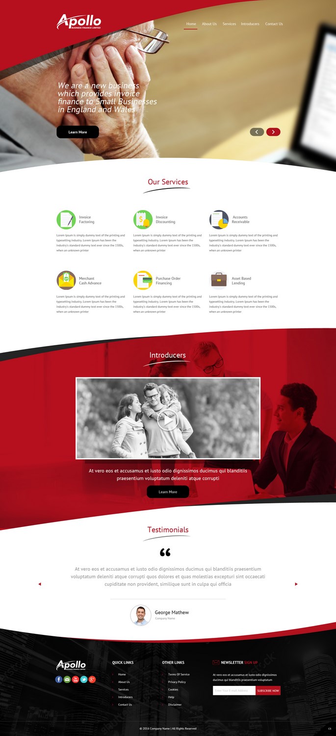 Web Design by pb for this project | Design #12413398