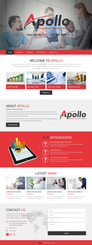 Web Design by rightway for this project | Design: #12434024