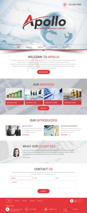 Web Design by rightway for this project | Design: #12434029