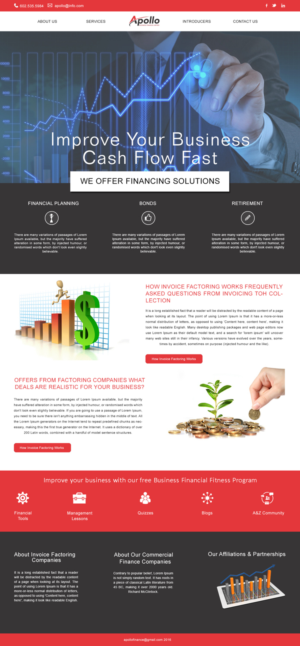 Web Design by Xclusive Designers for this project | Design #12410716