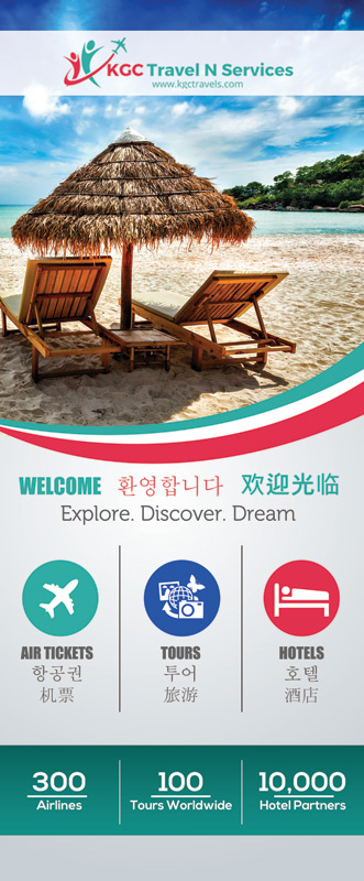 Poster Design by alessandroevge for KGC TRAVEL N SERVICES | Design #12400401