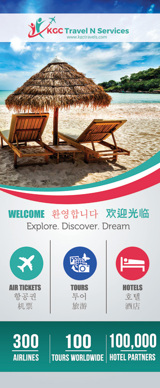 Poster Design by alessandroevge for KGC TRAVEL N SERVICES | Design #12422515