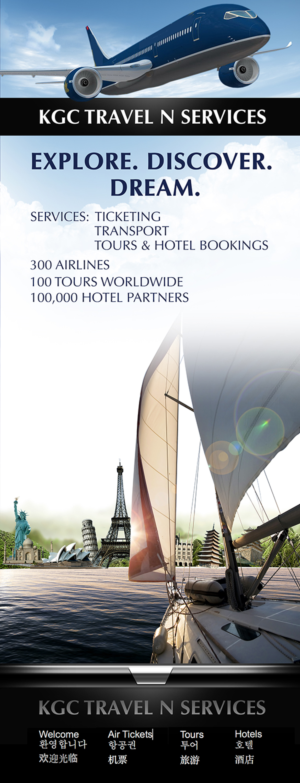 Poster Design by barbo for KGC TRAVEL N SERVICES | Design: #12445919