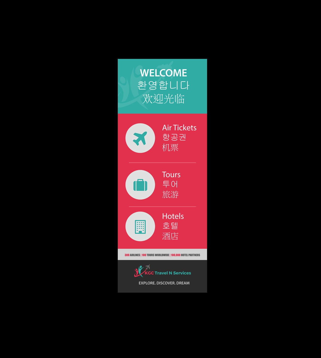 Poster Design by Creations Box 2015 for KGC TRAVEL N SERVICES | Design #12420476