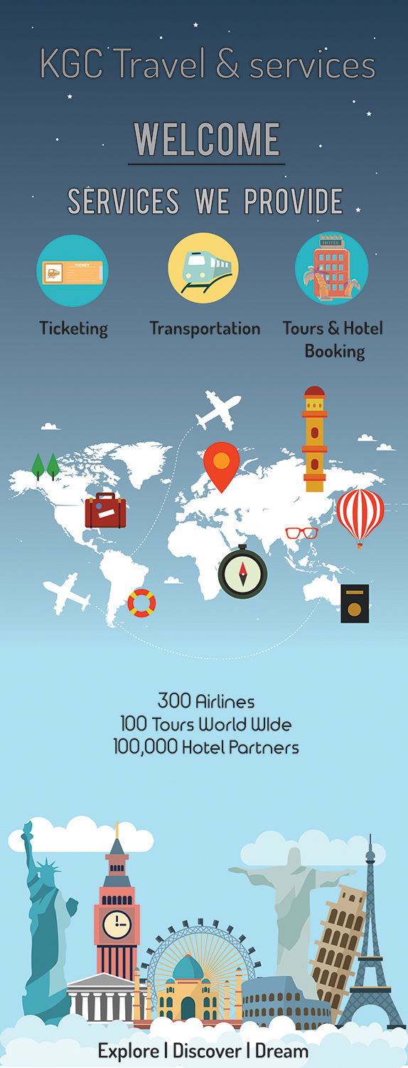 Poster Design by kanishk.godha for KGC TRAVEL N SERVICES | Design #12423546