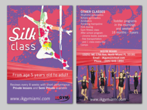 Flyer-Design von PatiPawlik für IKgym  | Design #12402313