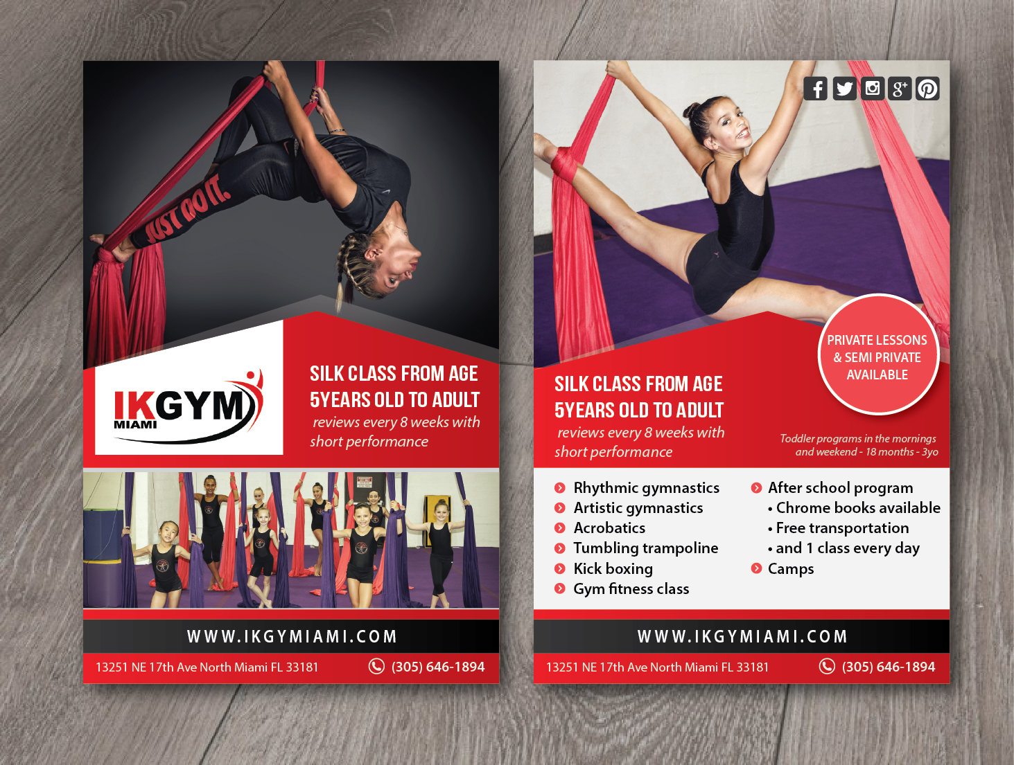 Flyer-Design von alex989 für IKgym  | Design #12389617