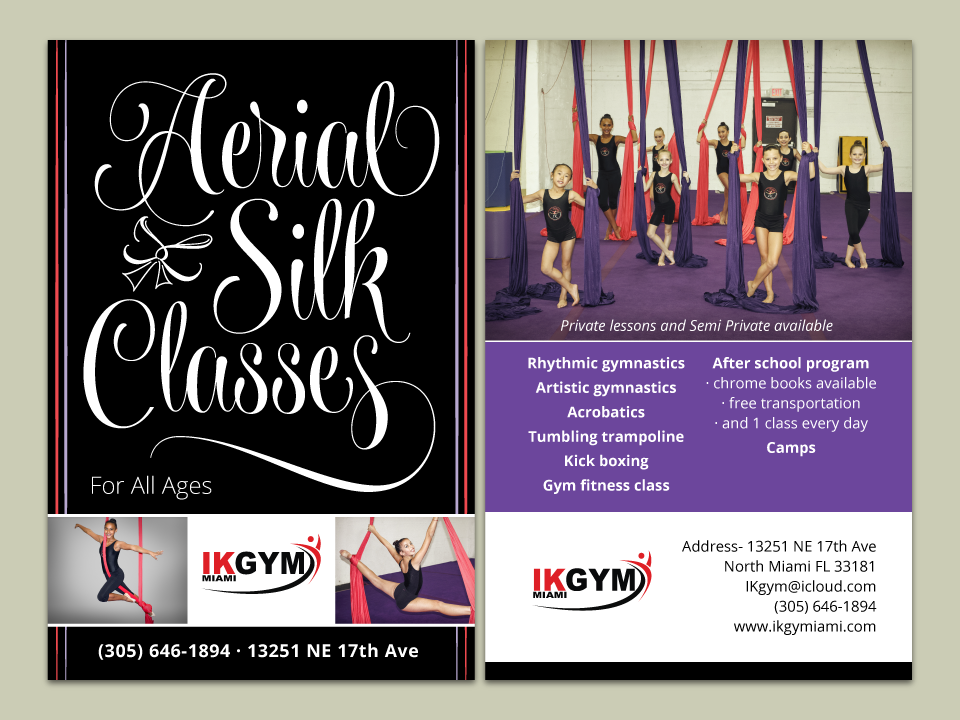 Design de Flyer par LJE pour IKgym  | Design #12391649