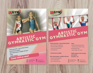 Design de Flyer par isabel paoli pour IKgym  | Design : #12393753