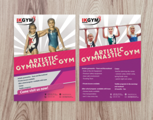 Design de Flyer par isabel paoli pour IKgym  | Design : #12396977