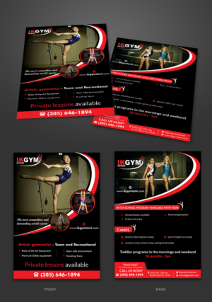 Flyer Design by ecorokerz for IKgym  | Design #12398517