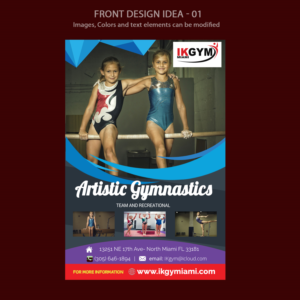 Design de Flyer par Venkat pour IKgym  | Design : #12401224